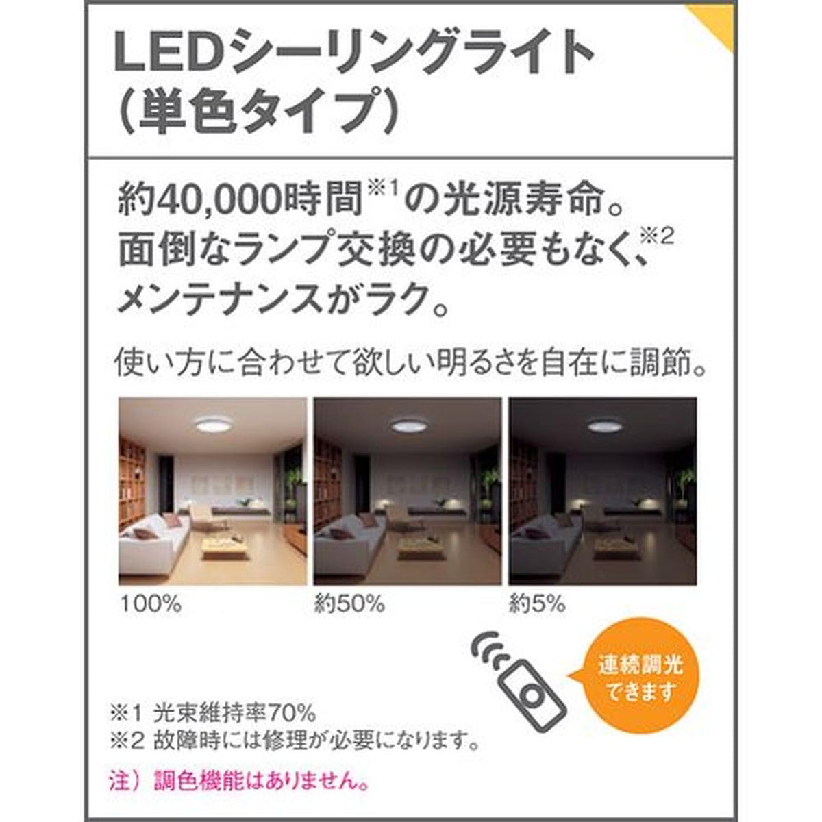 【新品同様】Panasonic LSEB1207 LEDシーリングライト Amazon.co.jp: パナソニック(Panasonic) 天井直付型LEDシーリング